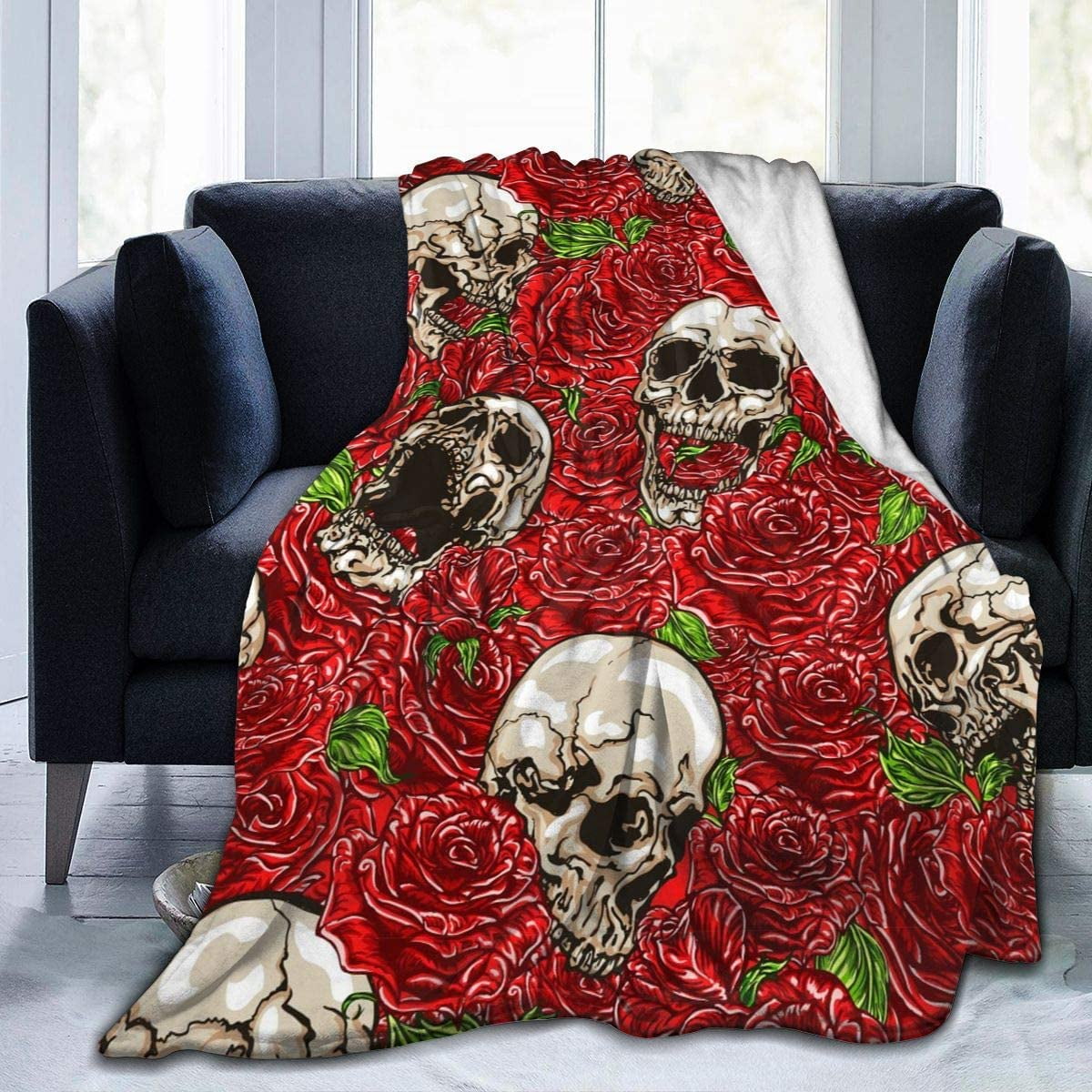 Red Rose Fashion Flannel Blanket Soft Throw Blanket Ultra-Soft Micro Fleece Blanket for All Season Red Rose Fashion Flannel Blanket Soft Throw Blanket Ultra-Soft Micro Fleece Blanket for All Season